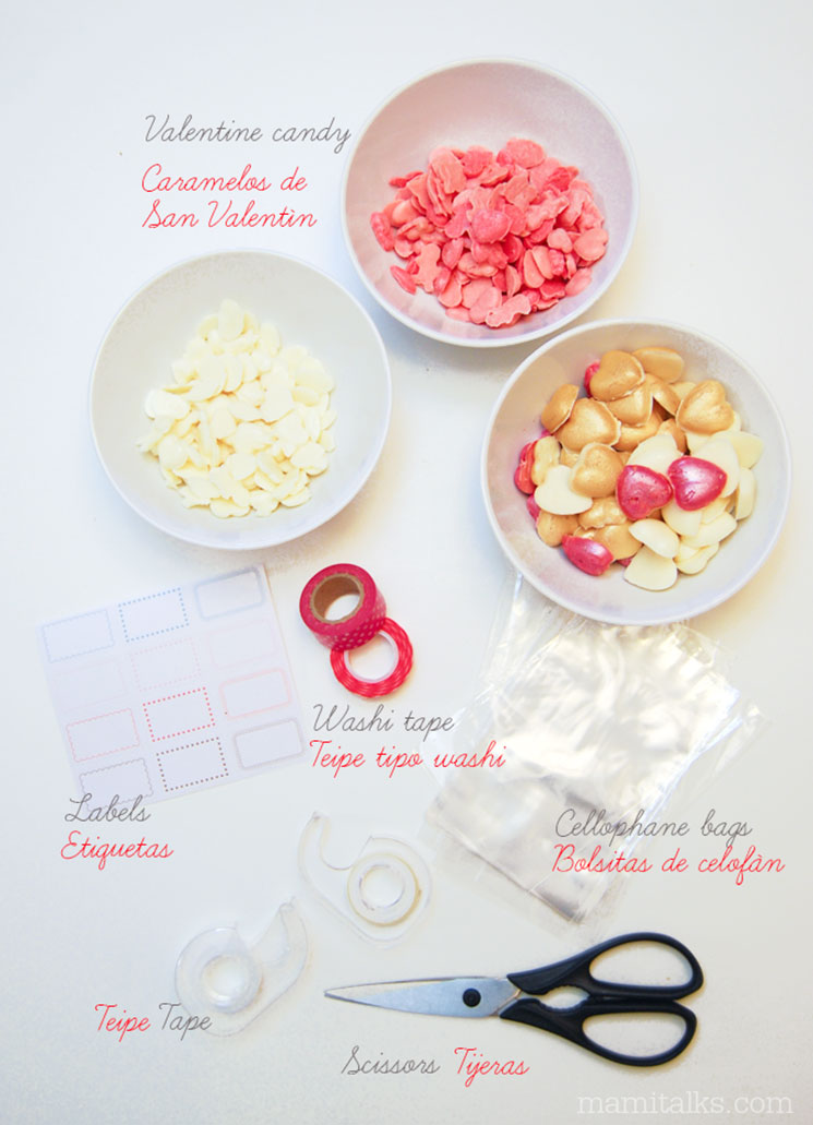 Valentine Candy Heart supplies -MamiTalks.com