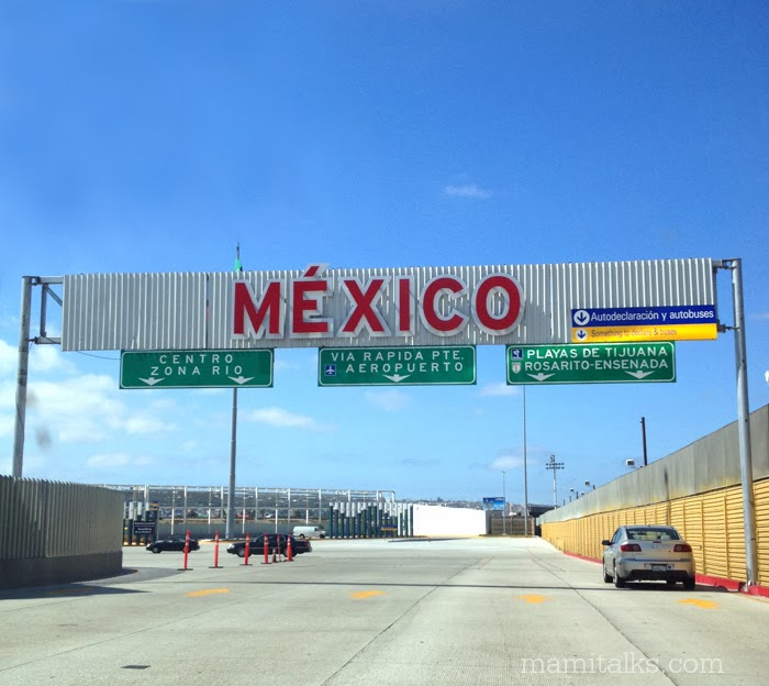 From San Diego to Mexico