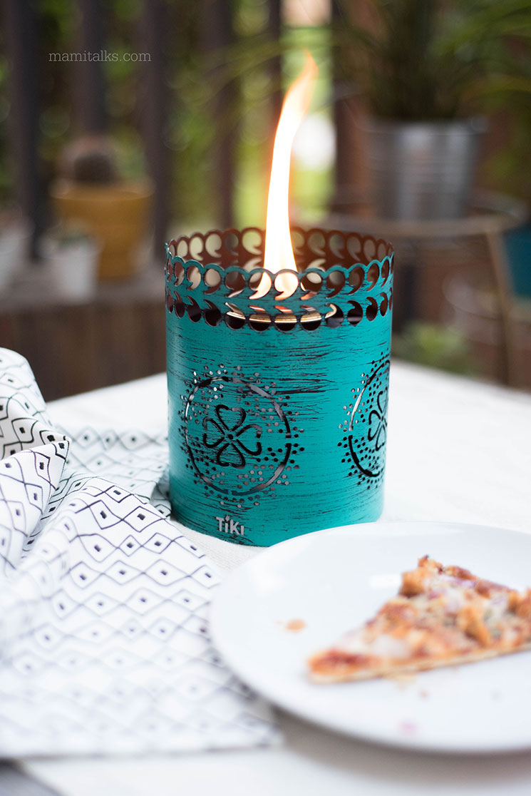 Tiki Brand Clean Burn Firepiece with Flameshield review -MamiTalks.com