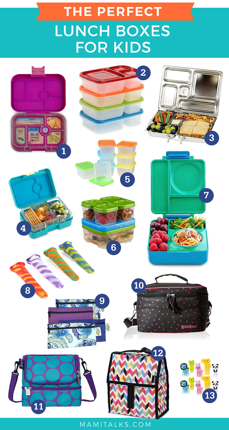 Perfect Lunch Boxes and accesories for Kids. -MamiTalks.com