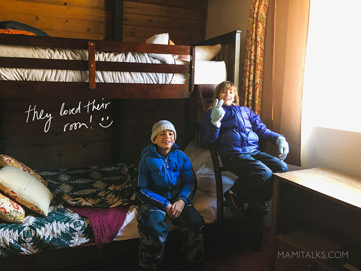 Cabaña en Big Bear con cuarto de niños. -Mamitalks.com