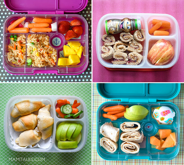 4 vegetarian lunchbox ideas for kids -Mamitalks.com