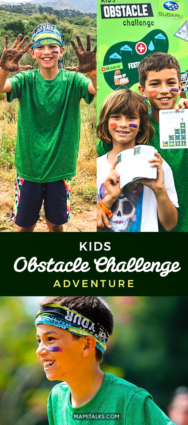 Obstacle Challenge adventure for kids and families. MamiTalks.com